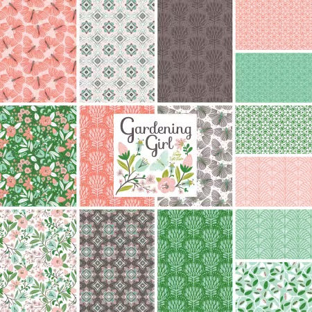Gardening Girl Biggies – Material Girls Quilt Boutique