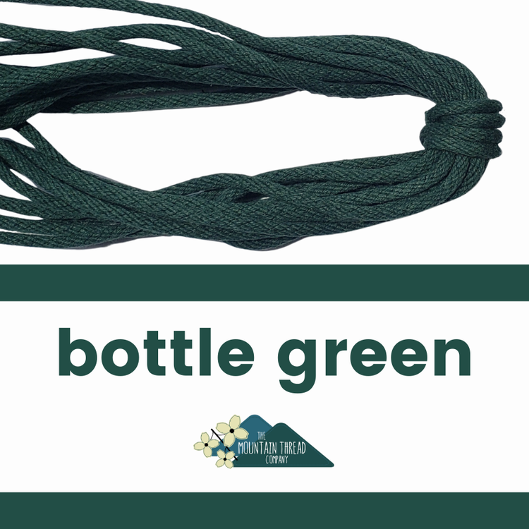 Colorful Rope- Bottle Green