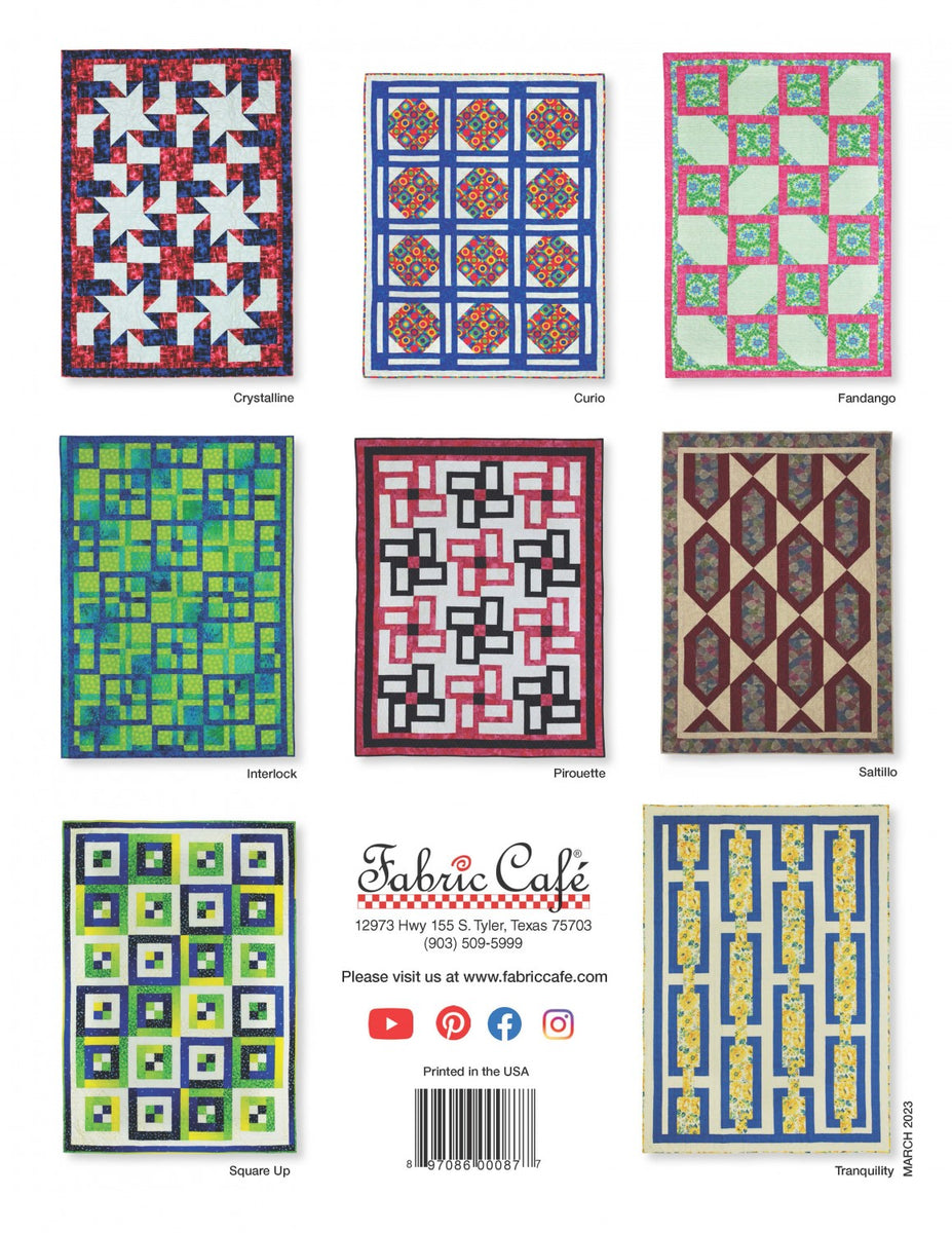 Make It Modern 3 Yard Quilts – Material Girls Quilt Boutique