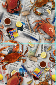 Crab Feast- Material Girls Exclusive Print