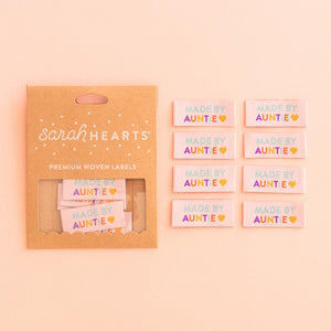 "Made By Auntie" Label