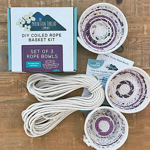 Coiled Rope Bowl Kit