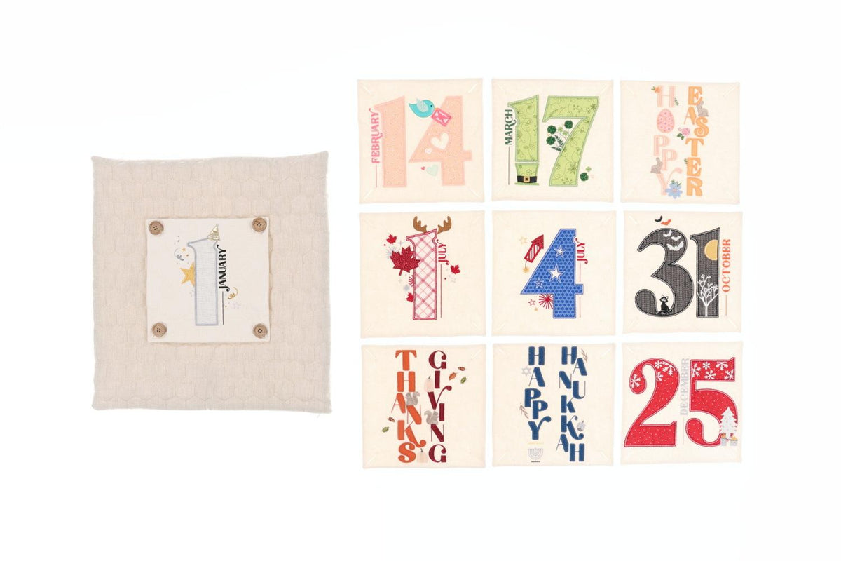 Save the Date Panel Pillow Kit – Material Girls Quilt Boutique