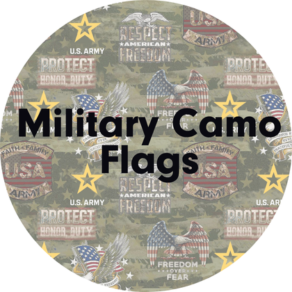 Military Camo Flag