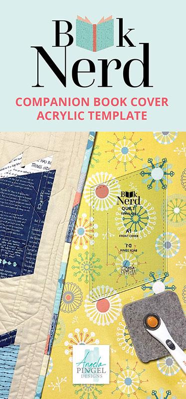 Book Nerd Quilt Template