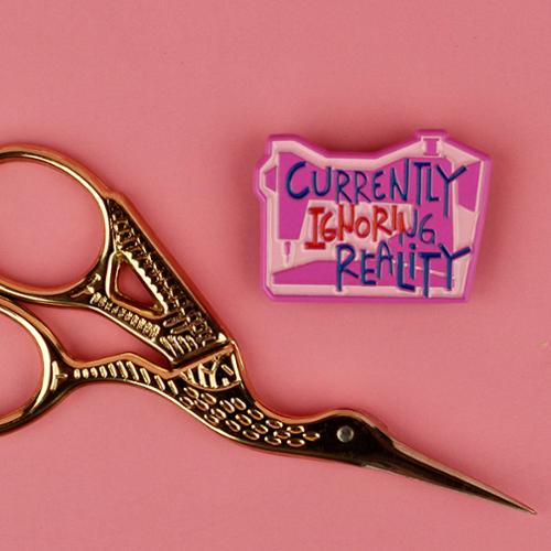 Needle Minder Ignoring Reality