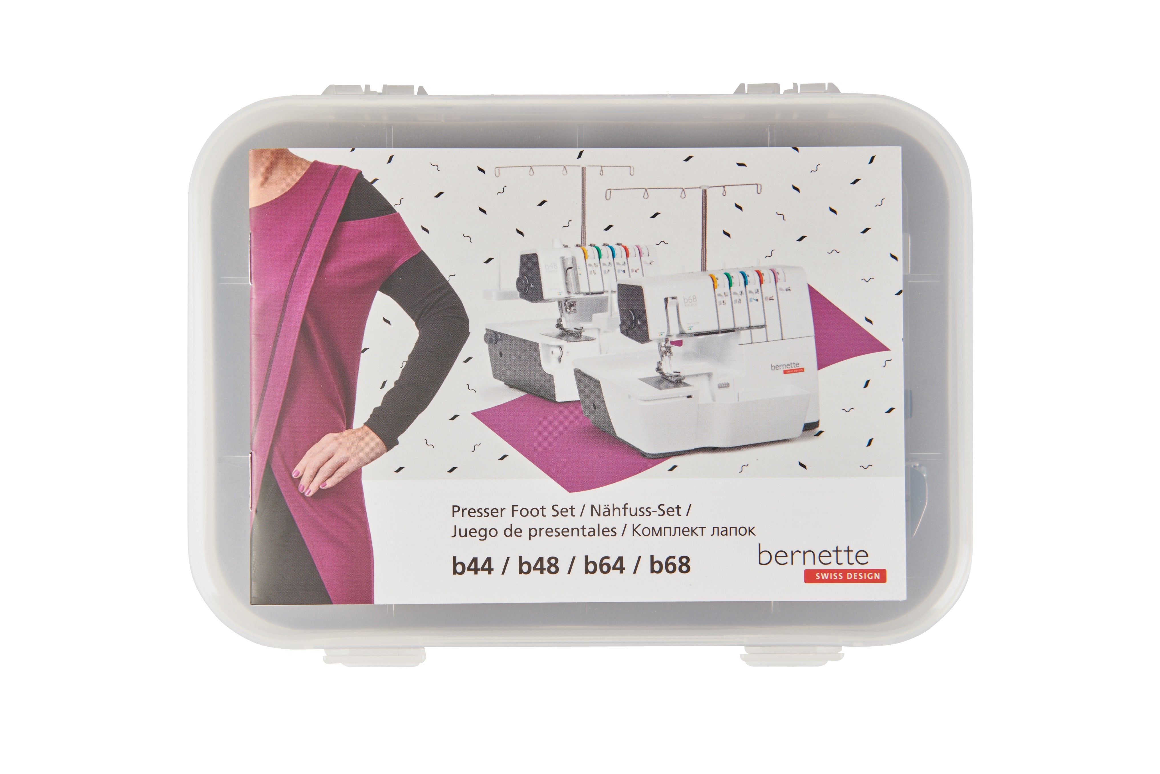 Overlock Sewing Feet Set (6 pieces) b44/b48/b64/b68