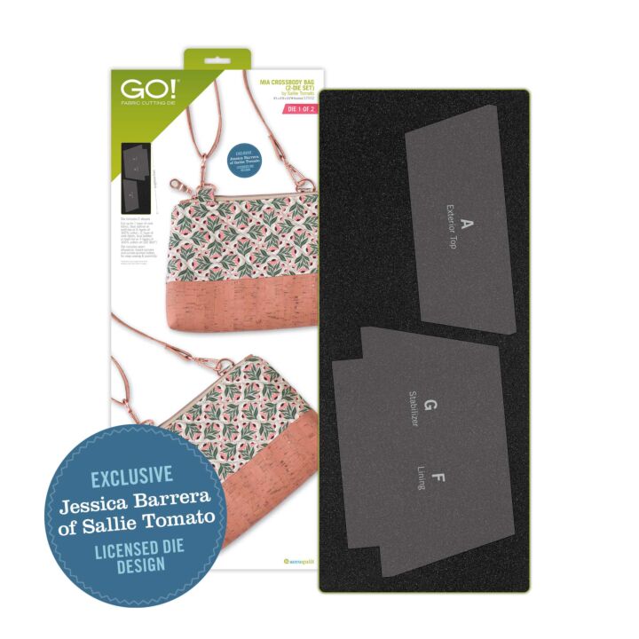 GO Mia Crossbody Bag by Sallie Tomato 2 Die Set