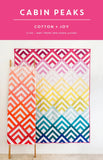 Cabin Peaks Quilt Pattern
