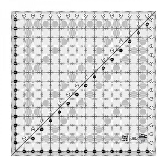 Creative Grids Quilt Ruler 16-1/2in Square LOCAL PICK UP ONLY
