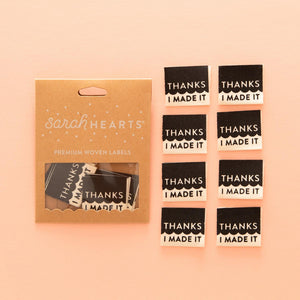 "Thanks I Made It" Label