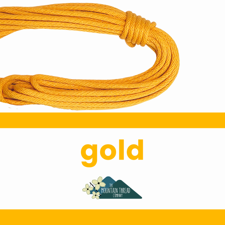Colorful Rope- Gold