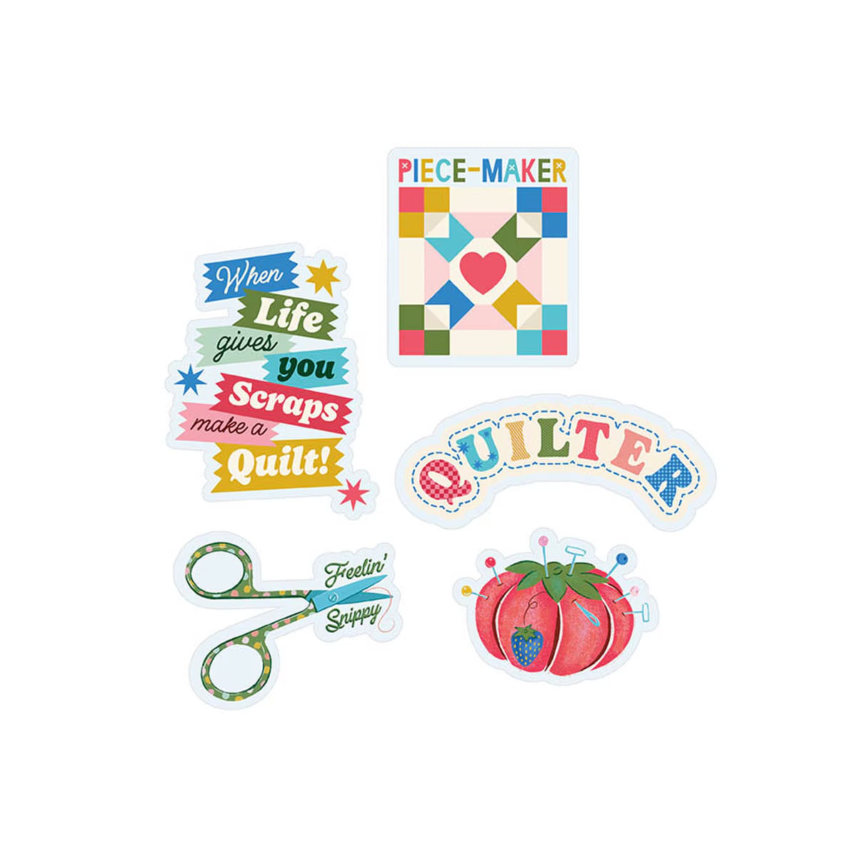 Riley Blake Vinyl Sticker Pack 2