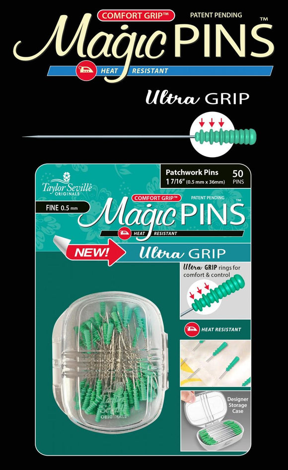Magic Pins Ultra Grip Patchwork Fine 50pcs