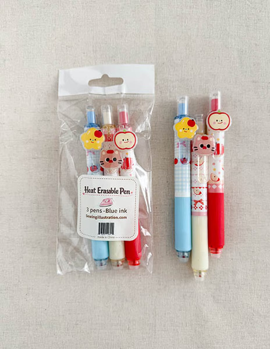 Minki Kim 3pc Heat Erasable Pen