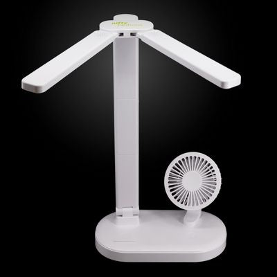 The Nifty LumiBreeze LED Desk Lamp and Fan