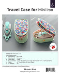 Miniki Kim Travel Case for Mini Iron Pattern