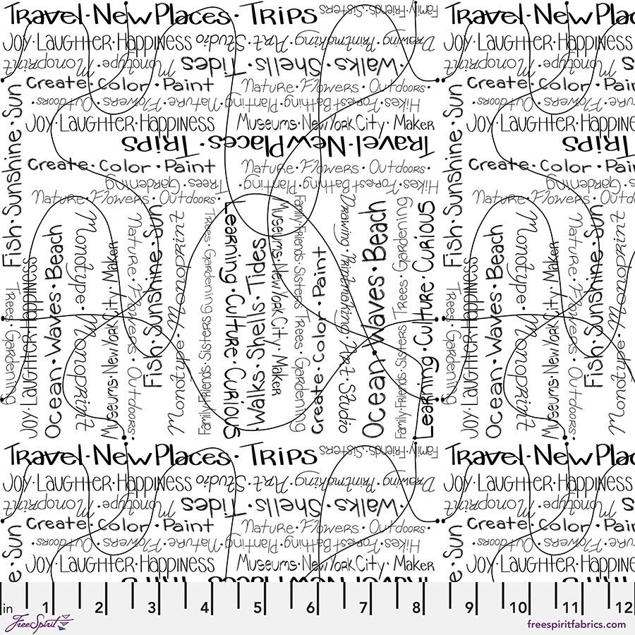 Writing on the Walls - Going Places – Material Girls Quilt Boutique