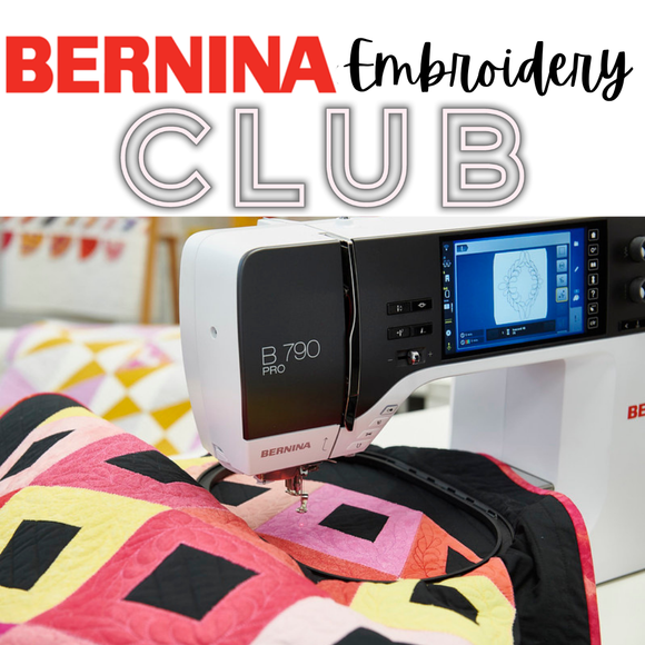 Embroidery Club 4/15 – Material Girls Quilt Boutique