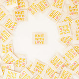 "Knit with Love" Label