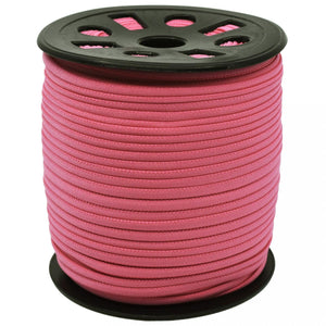Banded Stretch Elastic 6mm Pink