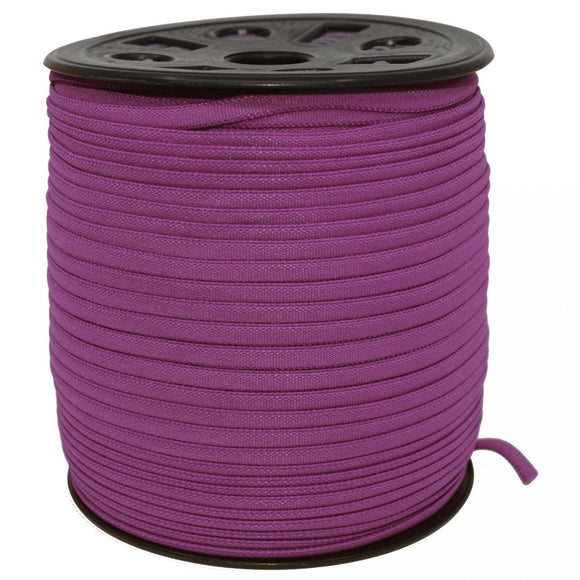Banded Stretch Elastic 6mm Purple
