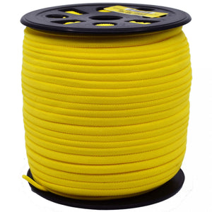 Banded Stretch Elastic 6mm Yellow