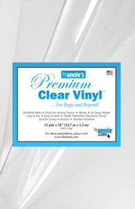 By Annie's 16 Gauge Clear Vinyl - Local Pick Up Only