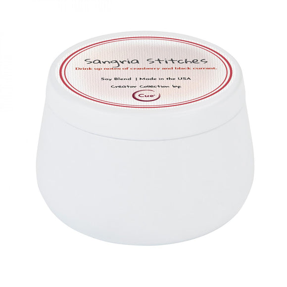 Creator Collection Candle by Cue - Sangria Stitches