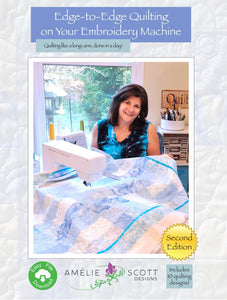 Edge to Edge Quilting on Your Embroidery Machine