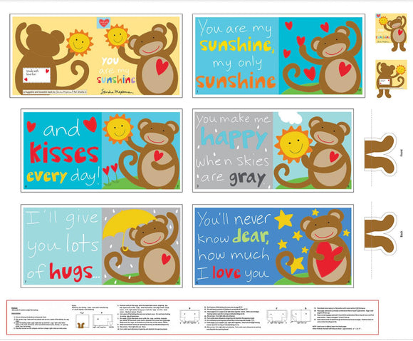 Monkey Soft Book Panel