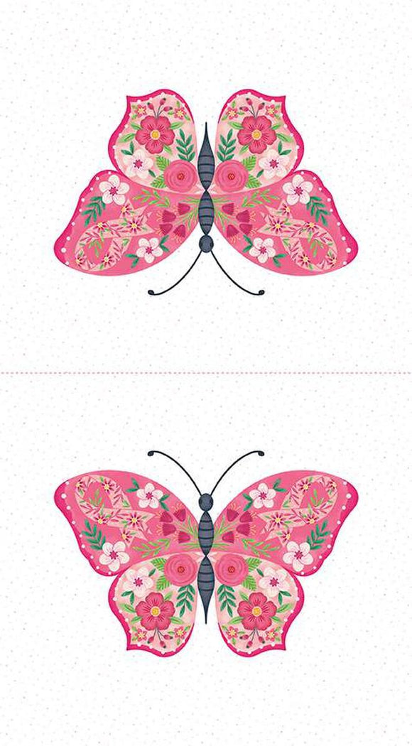 Strength in Pink Butterfly