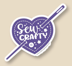 Sew Crafty Sticker