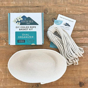 Coiled Rope Kit Oval Organizer