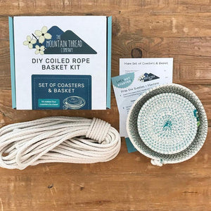 Coiled Rope Kit Coaster/Basket