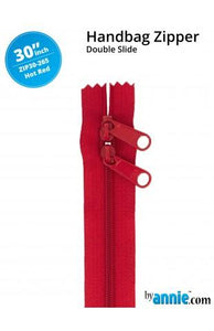 Zipper 30" Hot Red