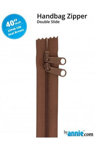 Zipper 40" 140 Brown