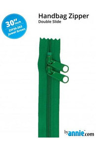 Zipper 30" Jewel Green