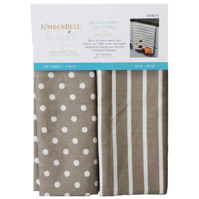 Kimberbell Dots/Stripes Grey