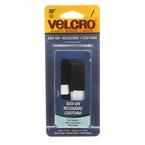 Velcro 3/4" Black