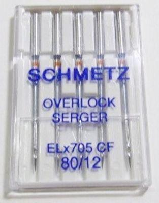 Schmetz Overlock ELX705 80/12