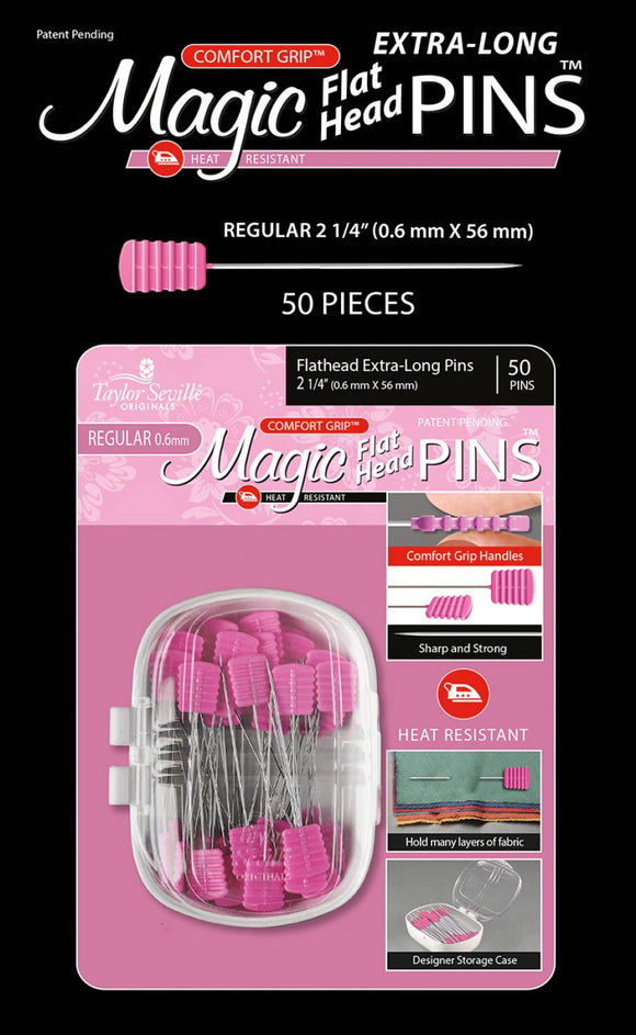 Magic Pins Flathead Extra Long
