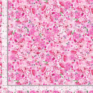 Pink Floral CD2382-Pink