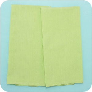 Flat Weave Dishtowel, Spring Green