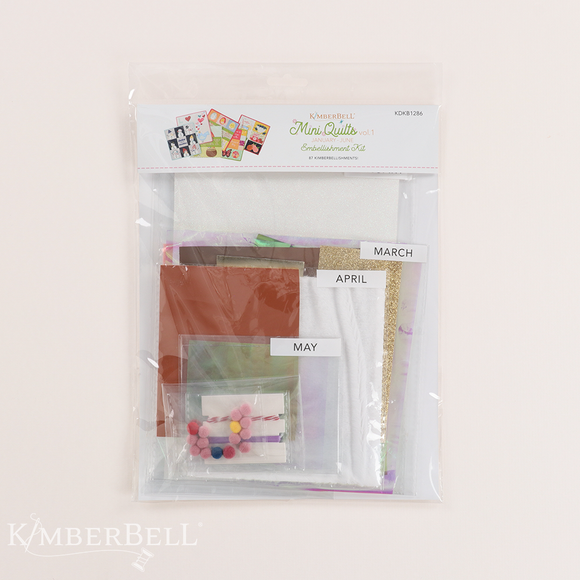 Kimberbell Mini Quilts Vol 1  Jan-June Embellishments