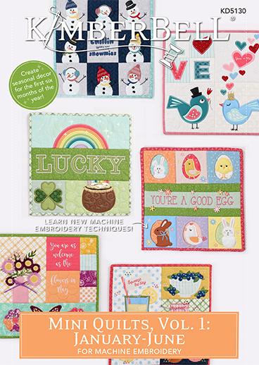 Kimberbell Mini Quilts Vol 1  Jan-June Design Collection