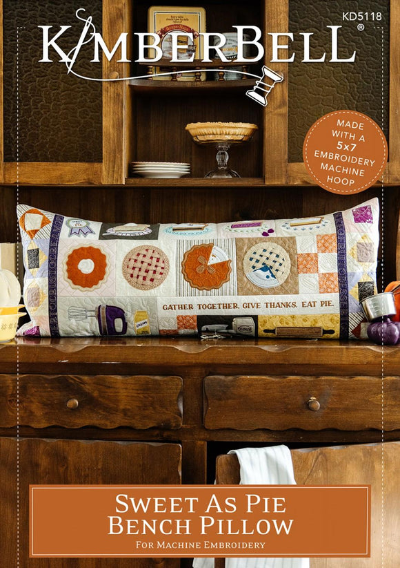 Sweet as Pie Bench Pillow Design Collection