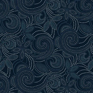 Tranquil Flannel 108 wide Navy